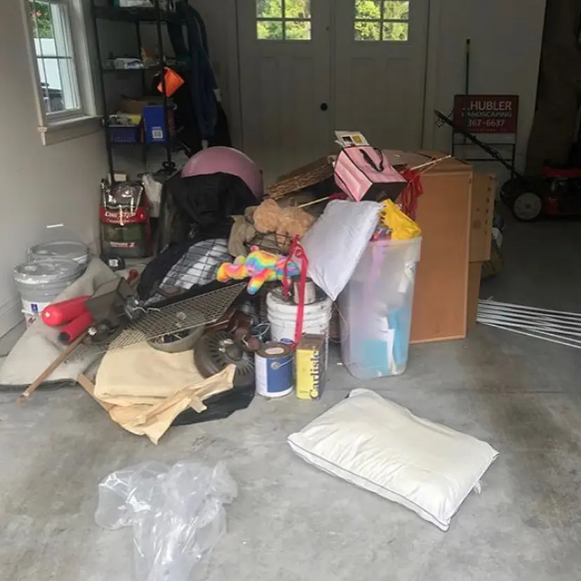 A pile of junks in the house